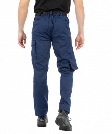 Летние брюки мужские Brodeks KS 301, синие Летние брюки мужские Brodeks KS 301, синие