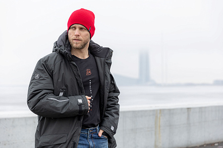 Зимняя куртка-парка мужская Brodeks KW204, черная Зимняя куртка-парка мужская Brodeks KW204, черная