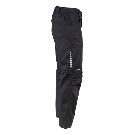 Летние брюки мужские Brodeks KS 334, черные