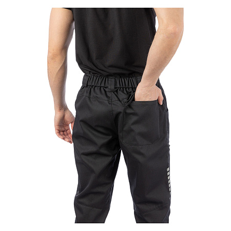 Летние брюки мужские Brodeks KS 334, черные