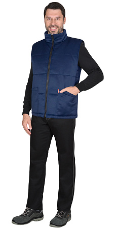 Зимний жилет Сириус-Универсал, синий Зимний жилет Сириус-Универсал, синий