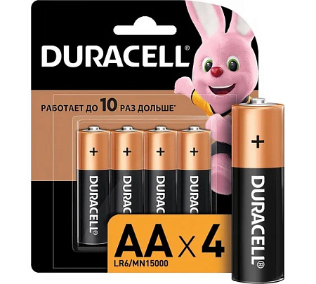 Батарейка Duracell LR6 (уп.4шт) АА