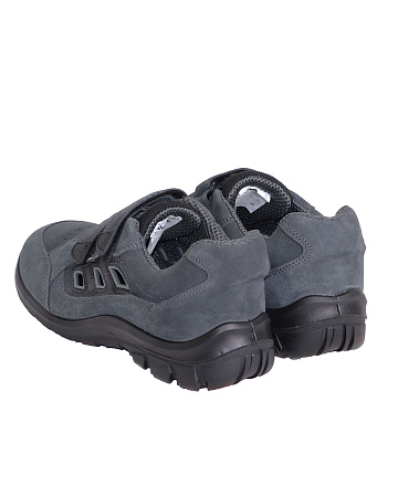 Полуботинки с перфорацией Savel-Универсал, с поликарбонатным подноском, замша ПУ