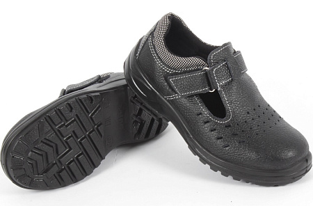 Полуботинки с перфорацией Факел-Sura с металлическим подноском (арт.54) Сандалии ПУ Полуботинки с перфорацией Факел-Sura с металлическим подноском (арт.54) Сандалии ПУ