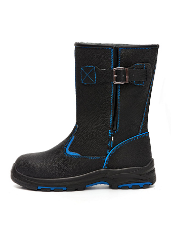 Сапоги Profline c композитным подноском, кевраловой стелькой и натуральным мехом, ПУ/Нитрил